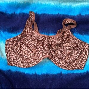 Wacoal underwire bra.  Animal print 40 G